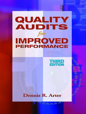cover image of Quality Audits for Improved Performance